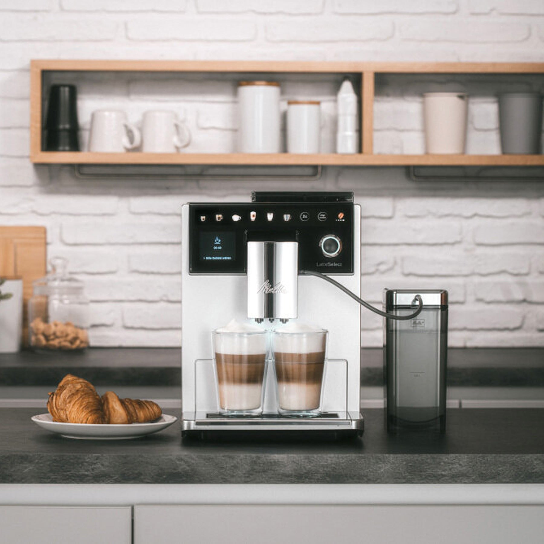 Melitta Latte Select F630-201 Silver-Black