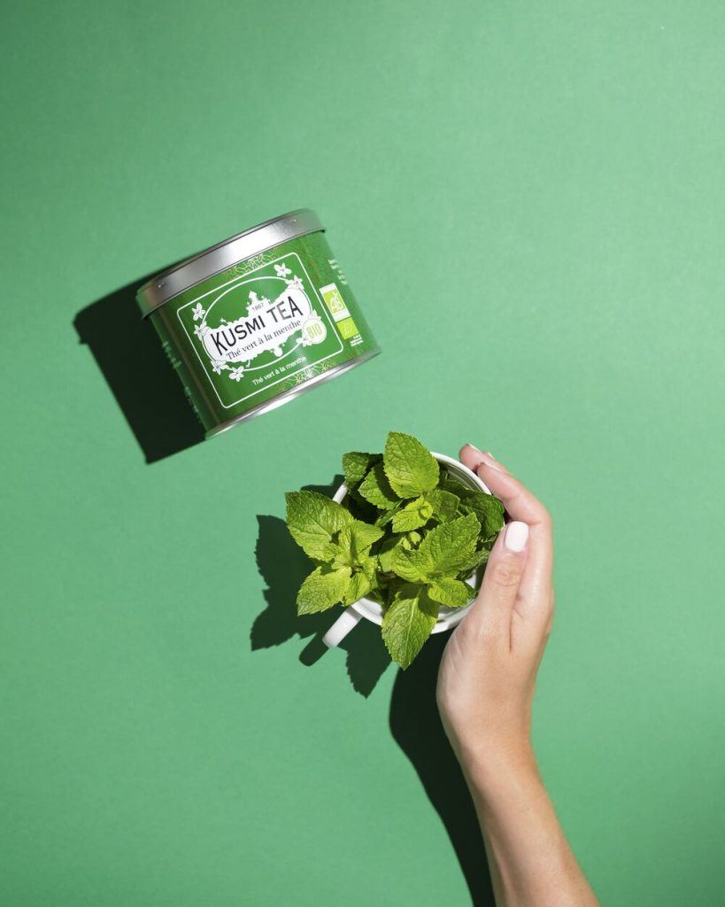 Spearmint Green Tea Organic