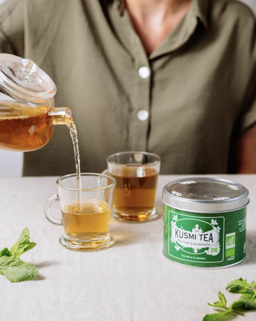 Spearmint Green Tea Organic
