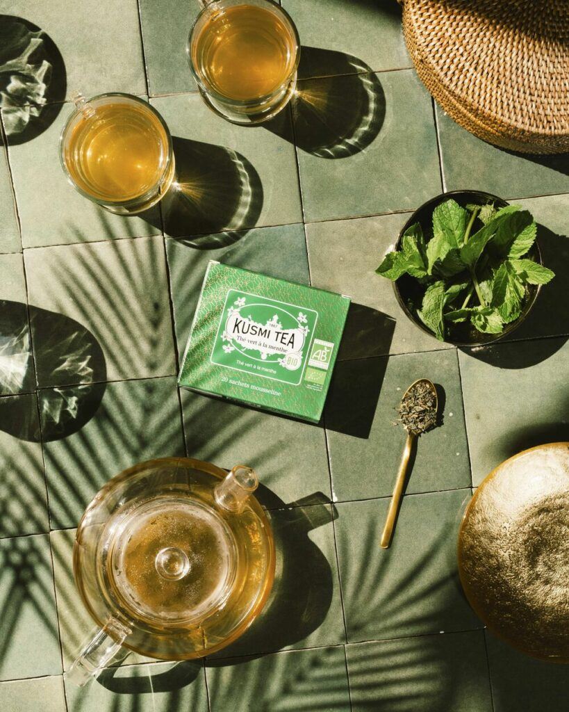 Spearmint Green Tea Organic