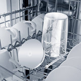 Glass milk container